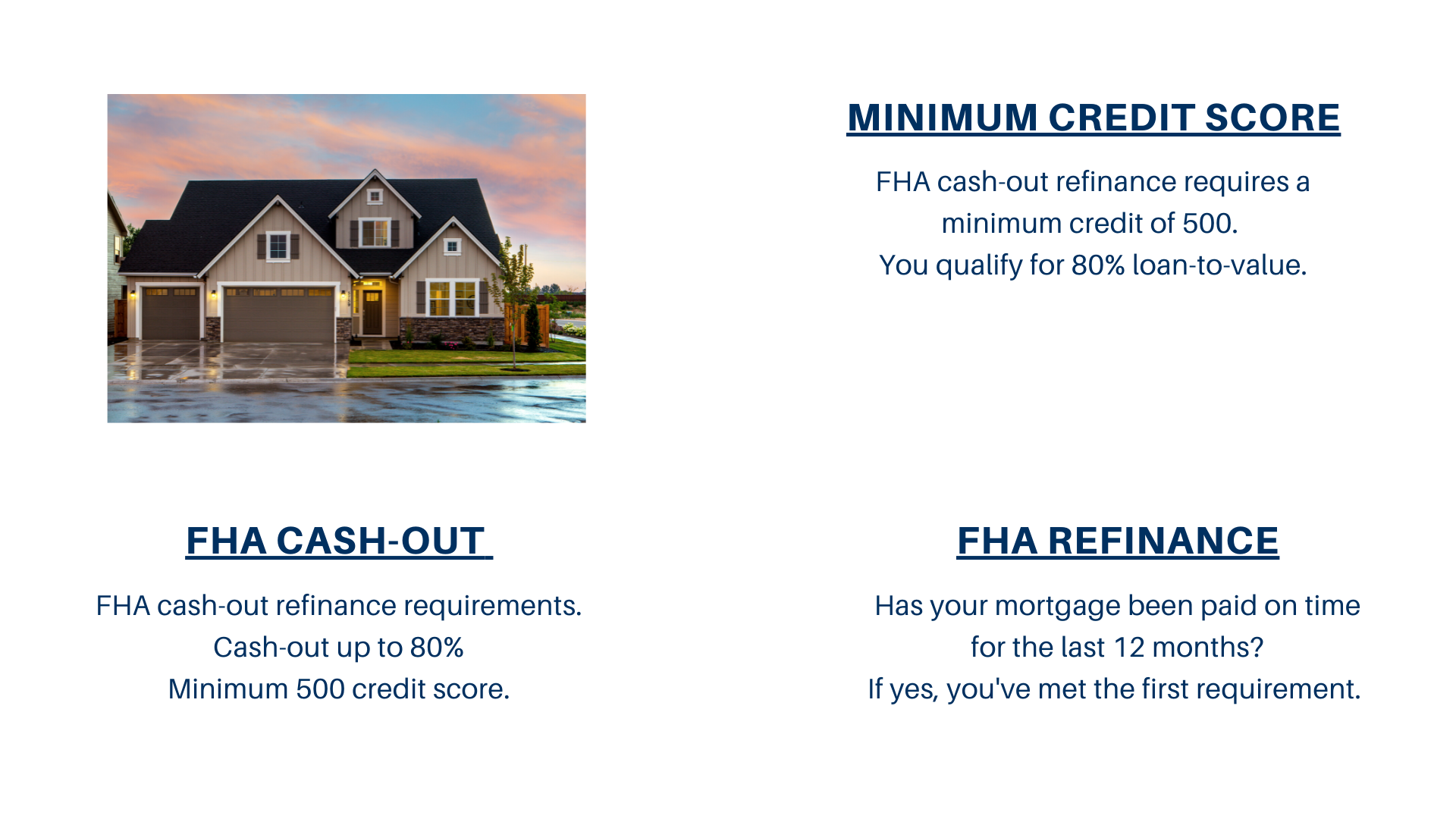 Cash Out Refinance Minimum Credit Score